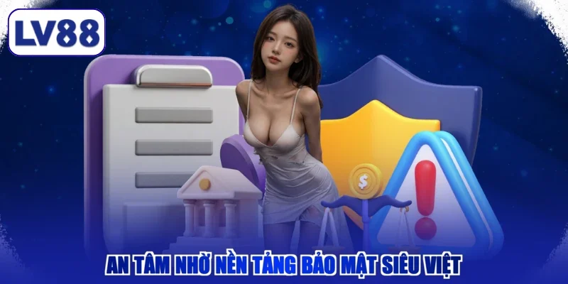 An tâm nhờ nền tảng bảo mật siêu việt