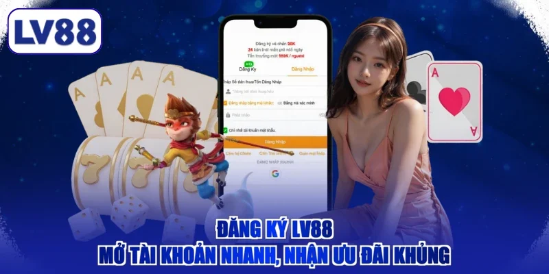 Đăng Ký LV88 - Mở Tài Khoản Nhanh, Nhận Ưu Đãi Khủng