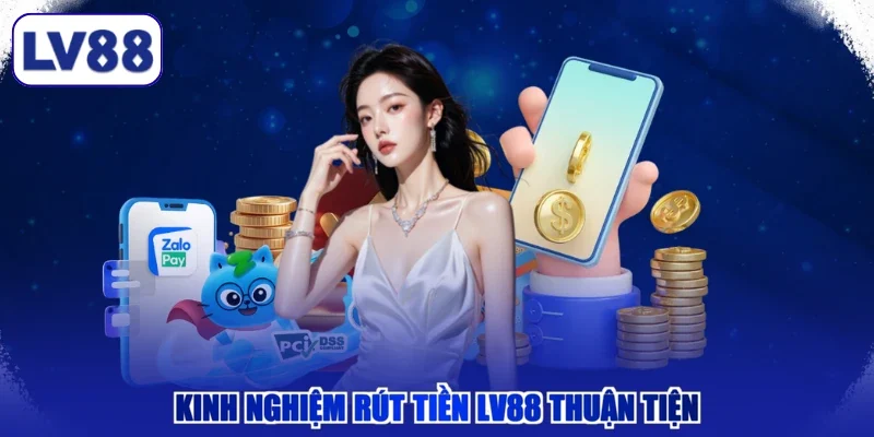 Kinh nghiệm rút tiền LV88 thuận tiện
