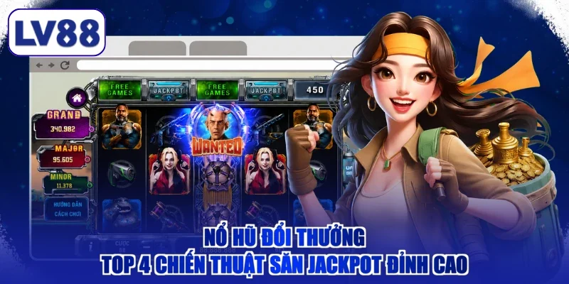 Nổ Hũ Đổi Thưởng - Top 4 Chiến Thuật Săn Jackpot Đỉnh Cao