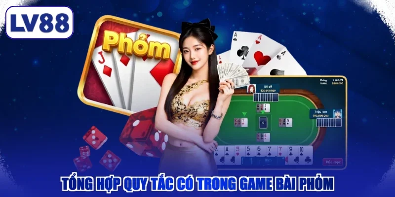 Tổng hợp quy tắc có trong game bài phỏm