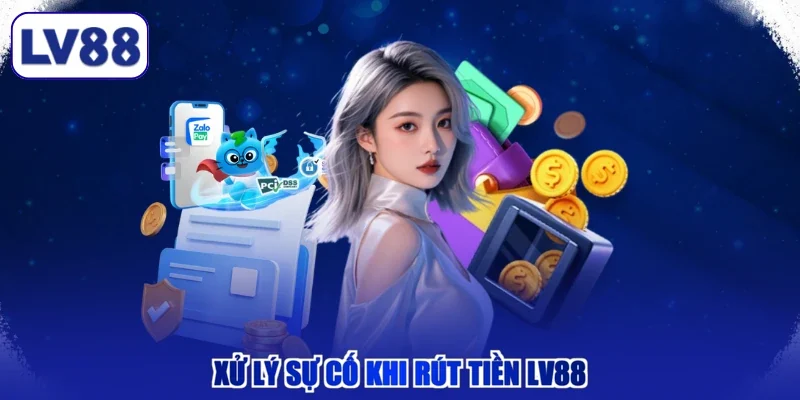 Xử lý sự cố khi rút tiền LV88